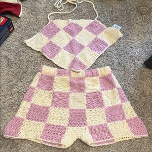 Peppermayo Checkered Set